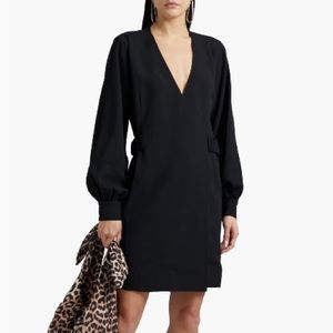 Ganni wrap dress